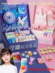 Creative Wax Seal Kit for Girls Children Toys