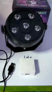 KAIY 6 LED Par Light Mini RGB Disco Light Stage Lighting Sound Activated Wash Effect Party Light