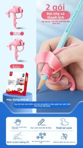 MPRINCE | Dụng Cụ Hỗ Trợ Chữ Viết Cho Bé Dụng Cụ Đánh Vần Cho Trẻ Tấm Đỡ Bút Đúng Cách Cho Học Sinh Tiểu Học