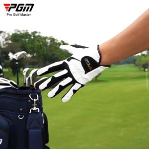 PGM Professional Golf Gloves Men Left Hand Single Microfiber Cloth Anti-slip Comfortable Putting Training Gloves ST017