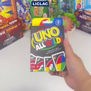 Bộ Bài UNO ALL WILD 110 lá tất cả thẻ bài đều là thẻ tự do Boardgame Uno Cuộc Chiến Tự Do