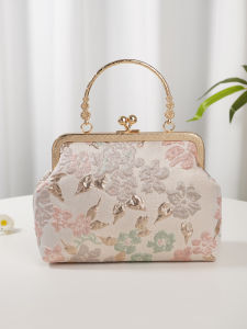 Retro Chinese Style Handbag Womens Bag with Cheongsam Chinese Style Small Bag Palace Style Ancient Style Han Chinese Clothing Hand Bag