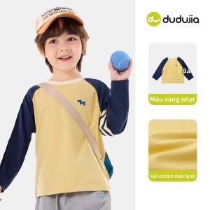 DUDUJIA | Áo Thun Tay Dài Cho Trẻ Em