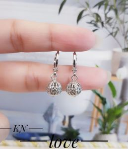 Xuping Anting Jurai Bola Silver 0630aaa