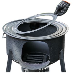 DAYIHE | Portable Firewood Cookstove Large Cooking Surface