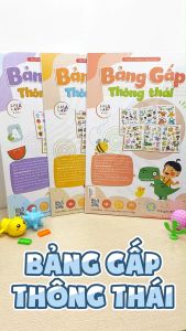 Bảng gấp thông thái - My First Learning Chart (Dành cho bé từ 1 tuổi) - Lalala baby