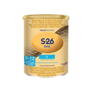 S-26 LF GOLD 400g for 0-12 Months Old Lactose-Free Infant Formula