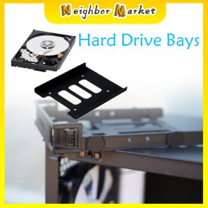 2.5 To 3.5 SSD HDD PC Holder Metal Mounting Adapter Bracket Dock Screw Hard Drive