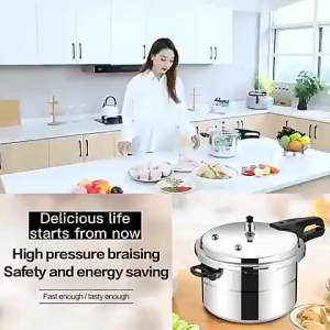 K_MODE 3/5/7/9/11L Pressure Cooker Home Food Cook Makanan Kitchen Cooking Pot Cookware dessini pressure cooker