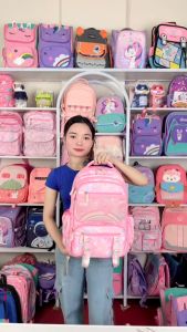 2025 New Childrens School Bag Cute Rainbow Design Large Capacity Waterproof Bagpack For Girls