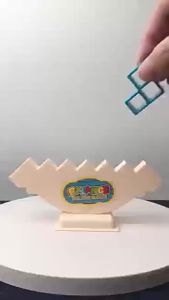 Building Block Brick Toy Balance Stacked Tetra Tower Game Swing High Russian Building Blocks Stack Kid Desktop Toy
