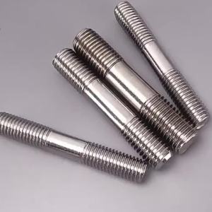 GB901 Standard Equal Length Double End Studs Rustproof 304 Stainless Steel Through-Wall Threaded Bar M3 M4 5~20Pcs Pack