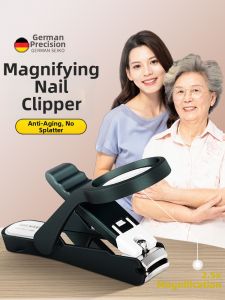 Magnifying Anti-splash Nail Clippers