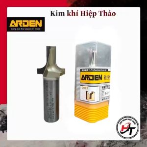 Mũi phay CNC gỗ vát cạnh ngoài R dao bo viền huỳnh ván cửa Arden 0615 AD-0615