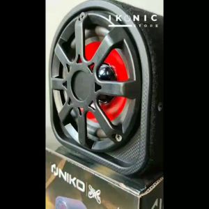 IKONIC Speaker Mobil Bluetooth Full Bass 6 Inch AC DC Speaker Tabung Speaker Portable USB Radio SD Card Niko GL-6