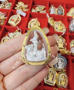 MẶT DÂY CHUYỀN MẸ QUAN ÂM CƯỠI RỒNG CAO CẤP THÁI LAN