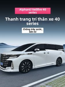 JERSAI | Car Window Exterior Door Handle Trim Strip for Alphard 40 Series