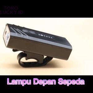 Lampu LED Sepeda Depan Aksesoris Olahraga Rechargeable Murah