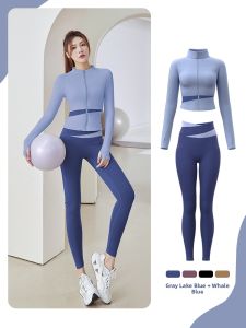 Kawajie | Womens Professional Pilates Long Sleeve Yoga Top Plus Size