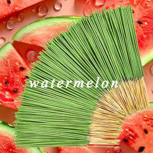 South Koreas Favorite Watermelon-Scented Incense Sticks 22.0cm Long with a Long-Lasting Fragrance Suitable for Home Hotels and as Business Gifts Essential for Yoga and Meditation