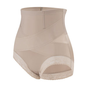 miiow | High-Waist Abdomen-Shaping Womens Underwear Cat Person New Style Powerful Postpartum Shaping Pants Cross Waist Hip Lifting