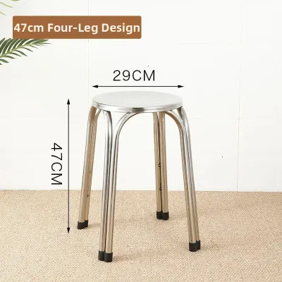 Jinluohe | Stainless Steel Metal Stool