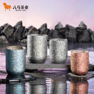 BAMA TEA | Portable Titanium Crystal Cup for Outdoor Travel