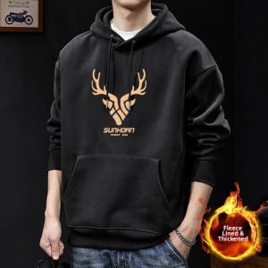 JIANMUJI | Heavy Hoodie Sweatshirt for Men