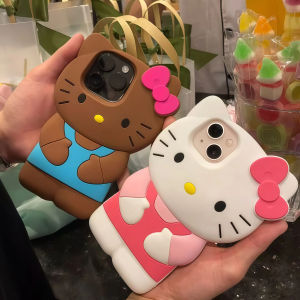 Sanrio | Cute INS Hello Kitty Phone Case For iPhone 17 16 15 14 13 Pro Max 17 Pro 11 12 13 XR XS MAX 6 7 8 Plus Soft Silicone Phone Cover