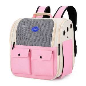 Pet Bicycle Bag Camping Dog Backpack Outdoor Travel Dog Basket Cat Dog Backpack Bicycle Riding Camping Support for Dogs And Cats