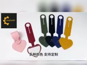 CAG SHOP Simple Heart Luggage Suitcase Bag Pendant Name ID Address Invitation Tag Baggage Backpack Travel Accessories