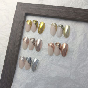 Aurora Powder Ultra Bright Mirror Surface Bronze Champagne Silver Gold Color Nail Art Gel Special for 3D Relief Modeling