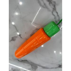 Carrot Cartoon Vegetable Portable Umbrella Creative Student School Special Use Sunshade Umbrella Sunny And Rainy Two Way Use