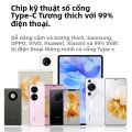Tai Nghe Có Dây Loại C Micro HD Tai Nghe Nhét Tai In-Ear Cho Samsung Galaxy S25/S24/S23/S22/S21 Ultra Plus Tai Nghe 3.5 Mm Có Âm Thanh Năng Động. 