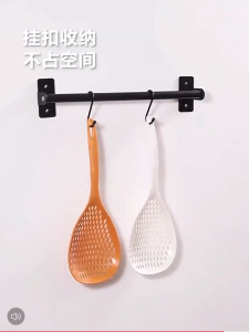 PaulWeekend ช้อนกรองขนาดใหญ่สำหรับบะหมี่เกี๊ยวและพาสต้า-ทนความร้อนไม่ติดอุปกรณ์ที่ใช้ในครัวทนทาน