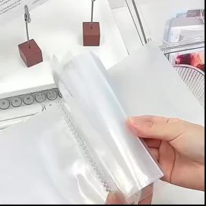 1pc Photo Album 40 Pages A6 Photo Collection Book Clear Transparent Photocard Storage Book for Picture Card Organizer Stickers