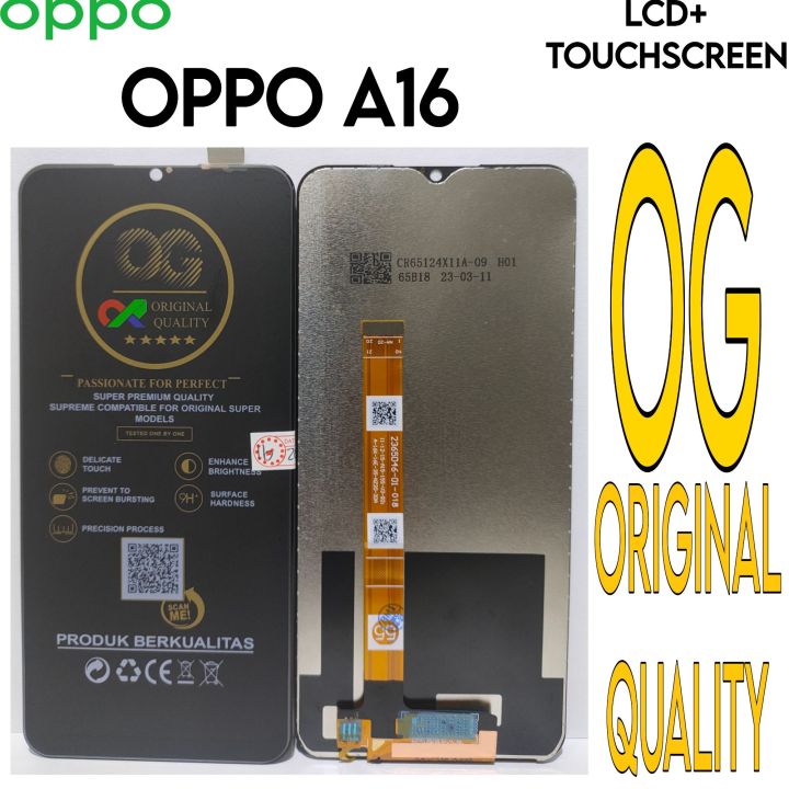 LCD TOUCHSCREEN OPPO A16 ORIGINAL QUALITY SUPER FULLSET Lazada Indonesia