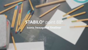 STABILO 8810 Point 88 Fineliner Pen (Pack of 10)