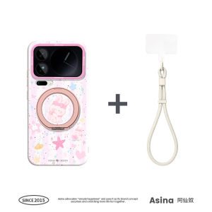 Asina | Magnetic Stand Liquid Silicone Full Coverage New Case