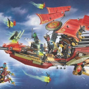 LELE BROTHER | Ninja Theme Large Decisive Battle Assembling Block Toy