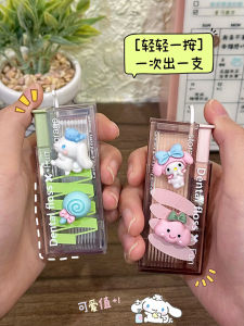 Portable Dental Floss Storage Box Disposable Toothpicks Case Carry on Epicycloid Dog Cartoon Design Home Organization