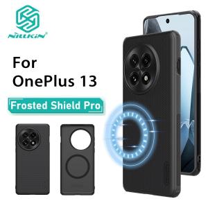 For OnePlus 13 Phone Case Nillkin Super Frosted Shield Pro Magnetic Hard PC+TPU Shell Shockproof Back Cover