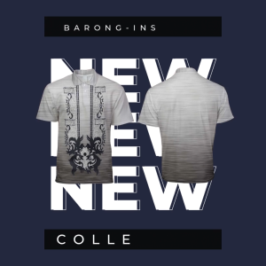Barong-Inspired Sublimation Polo Shirt