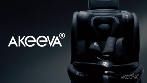 Akeeva 360 Rotate Isofix Carseat w/latch and Leg Support (APOLLO 360) w/ICC.