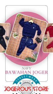 Setelan Baju Anak - Setelan Anak Laki / Perempun Atasan Sweater Bawahan Joger Anak Usia 1-12 Tahun