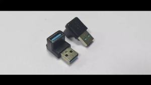 Bộ Chuyển Đổi Hình Chữ L USB 3.2 Tốc Độ 10Gbps Đầu Nối Mở Rộng 90 Độ Từ Đầu Đực Sang Đầu Cái Tương Thích Với Các Thiết Bị USB 3.0/2.0