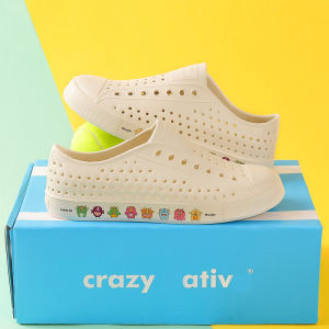 รองเท้าเด็กชายและเด็กหญิง Crazy Ativ Guardian Spirit Series รองเท้าชายหาดกันลื่น รองเท้าเด็กแบบสวม EVA สำหรับฤดูร้อน