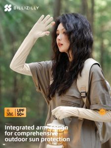 BILLI ZILLY | Ultraviolet Protection Thin Breathable Non-slip Touchscreen Summer Hiking Long Gloves