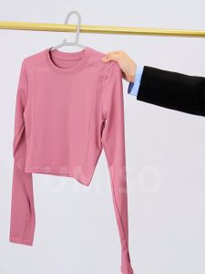 UMISO Womens Slim Fit Yoga Shirt Quick Dry Breathable With Thumbholes Tight Workout Running Sports Long Sleeve Top