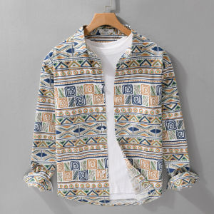 TUCANO | Ethnic Stylish Vintage Printed Autumn Shirt for Men